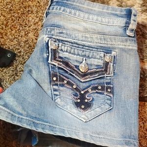 Rebel & Soul size 5 embellished shorts